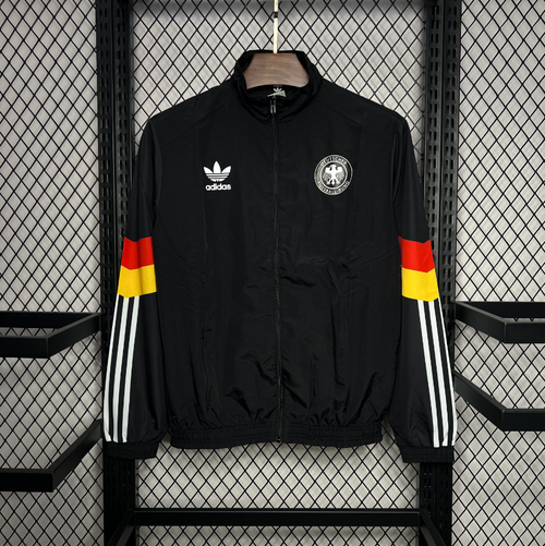 Germany Black Windbreaker